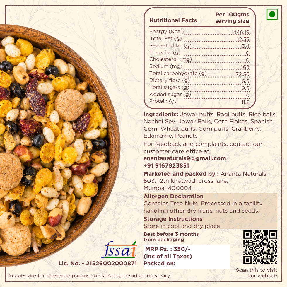 Millet Medley - Crunchy Millet & Munchies Mix