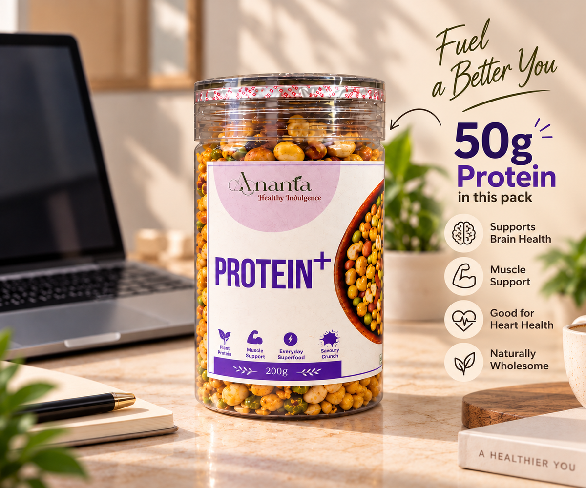 Protein Plus - Crunchy Nut & Bean Snack Mix