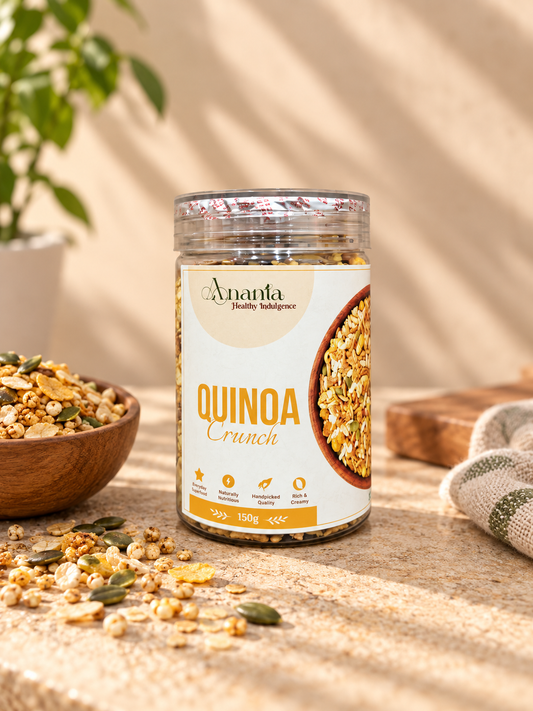 Quinoa Crunch — Savoury Quinoa & Seed Snack Mix