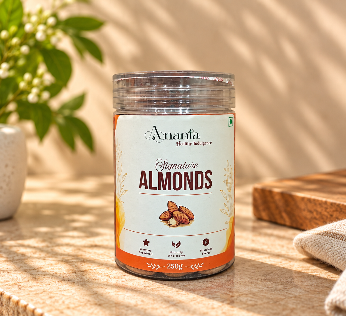 Salted Almonds - Premium Lightly Salted Almonds